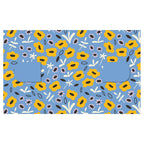 MICROFIBER PET TOWEL BLUE BLOOMS