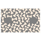 MICROFIBER PET TOWEL BONES