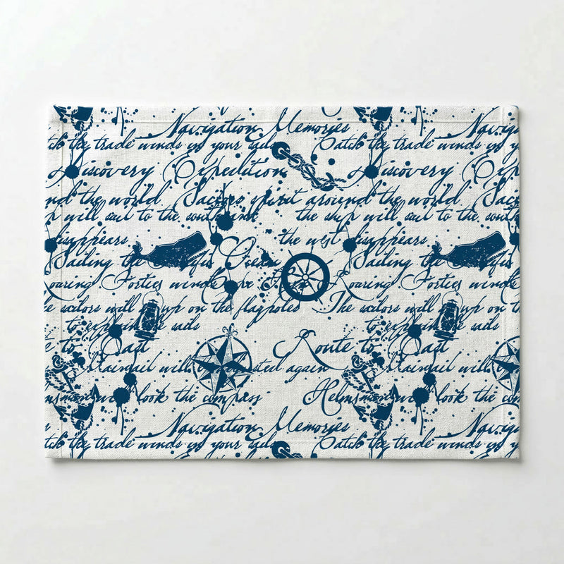 SAILOR'S SCRIPT PLACEMAT