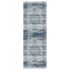 CLASSIC BLUE AGED DISTRESSED RUNNER RUG