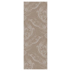 CLASSIC BROWN RICH ORNAMENT PATTERN RUNNER RUG
