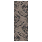 CLASSIC BEIGE AND BLUE RICH ORNAMENT PATTERN RUNNER RUG