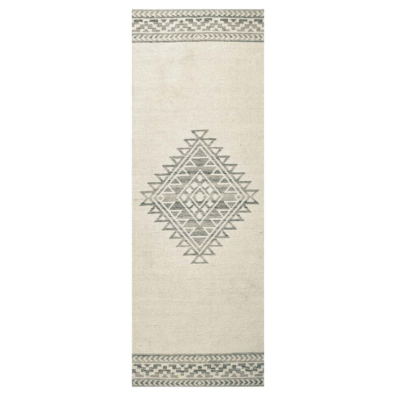 CLASSIC BEIGE NATURAL AZTEC RUNNER RUG