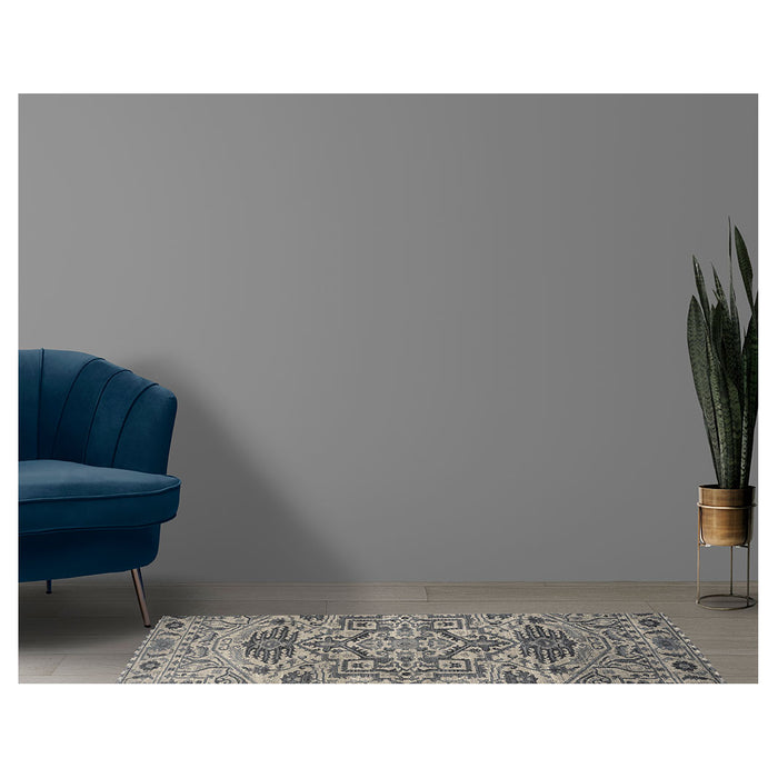CLASSIC GREY TRADITIONAL RUNNER RUG