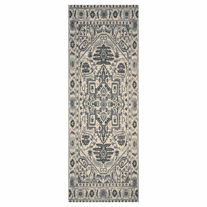 CLASSIC GREY TRADITIONAL RUNNER RUG