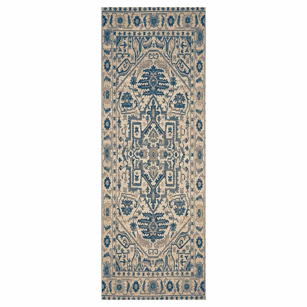 CLASSIC BLUE TRADITIONAL RUNNER RUG