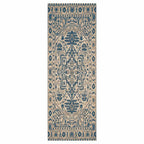 CLASSIC BLUE TRADITIONAL RUNNER RUG