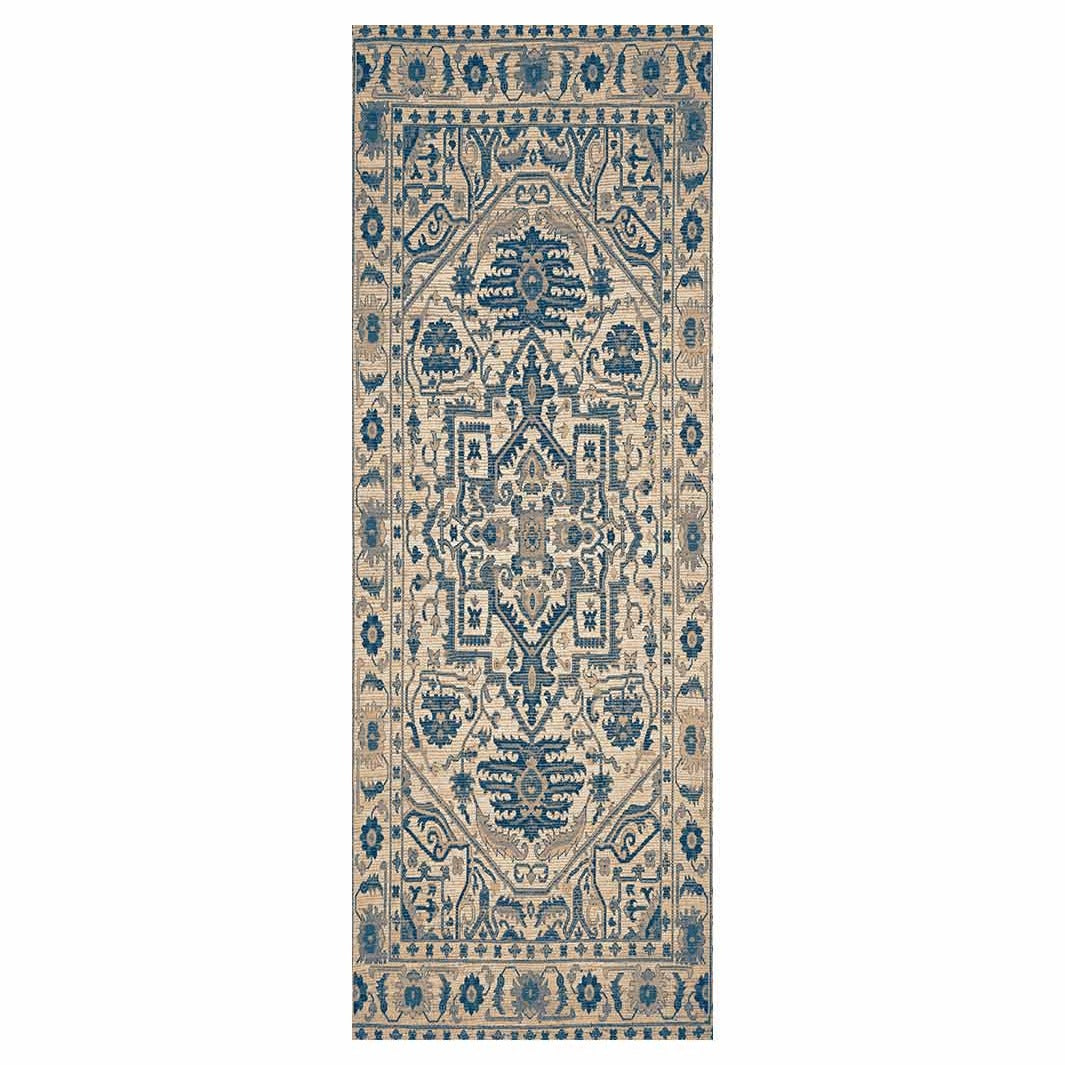 CLASSIC BLUE TRADITIONAL RUNNER RUG