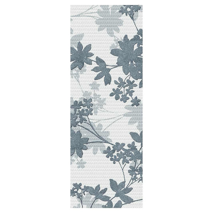 CLASSIC BLUE TONED FOLIAGE RUNNER RUG