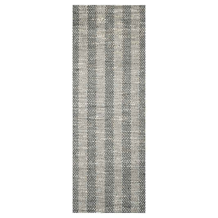 CONTEMPORARY BLUE MINIMALISTIC LINES  RUNNER RUG