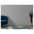 CONTEMPORARY TEAL MODERN NATURAL LEAF RUNNER RUG