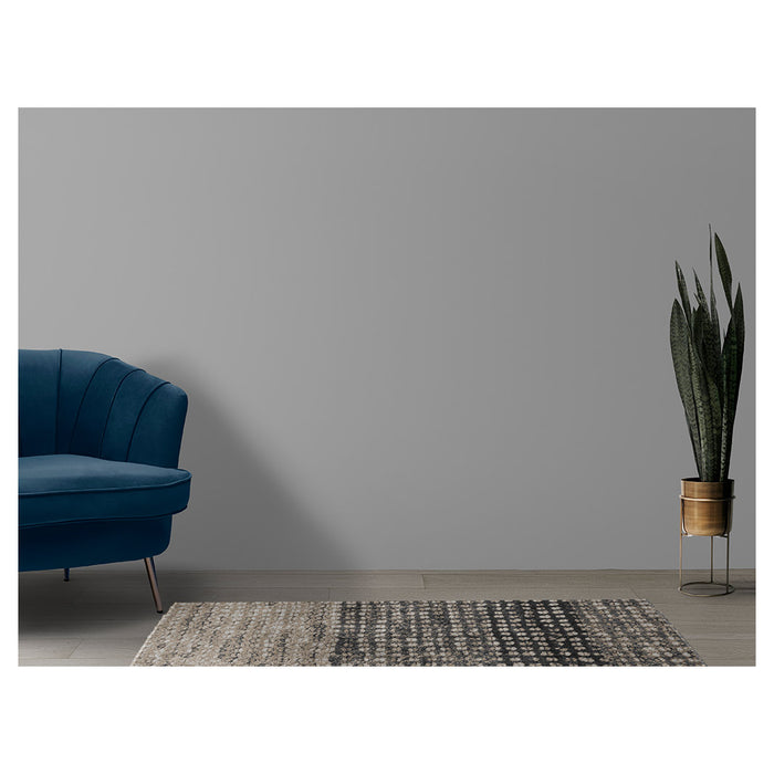 CONTEMPORARY BROWN TEXTURE MINIMALISTIC RUG RUNNER RUG