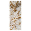 FLORAL CREAM BLEACHED HYDRANGEA LEAVE ROOM DIVIDER