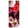 FLORAL PINK AND RED LISIANTHUS FLOWER MIX ROOM DIVIDER