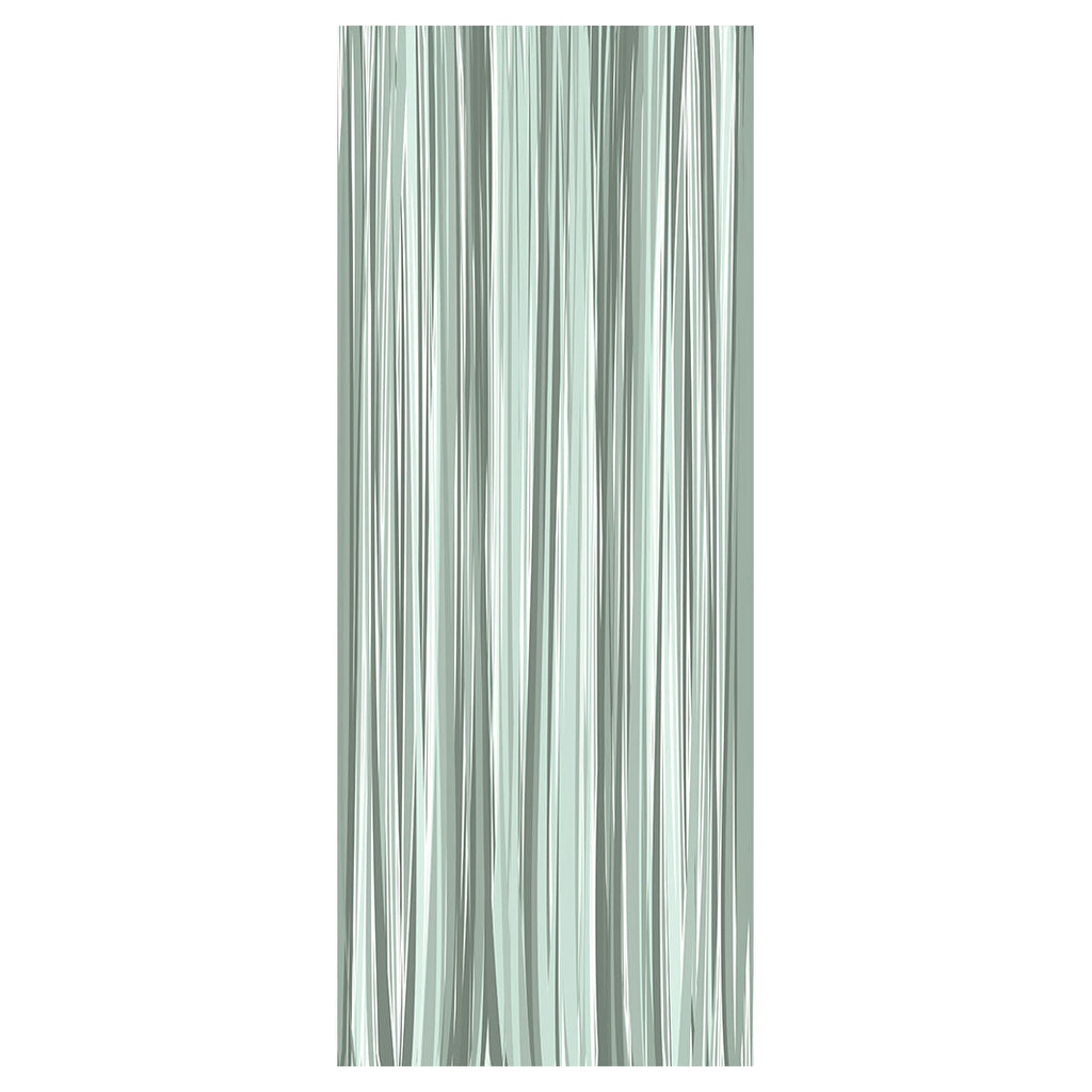 WATERCOLOUR GREEN LEAVES ROOM DIVIDER