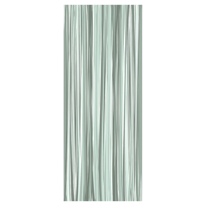 WATERCOLOUR GREEN LEAVES ROOM DIVIDER