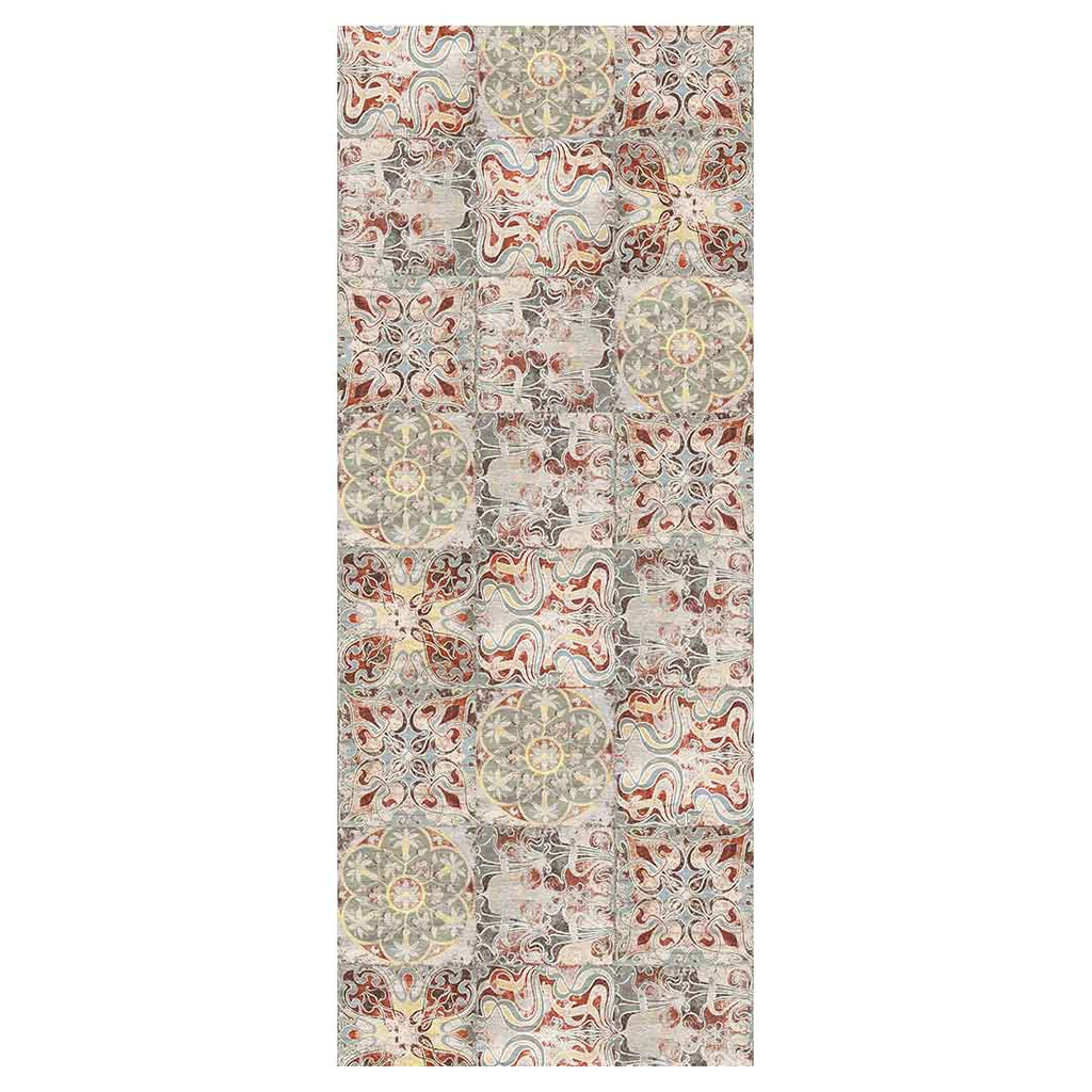 ANTIQUE FADED MOROCCAN TILE ROOM DIVIDER