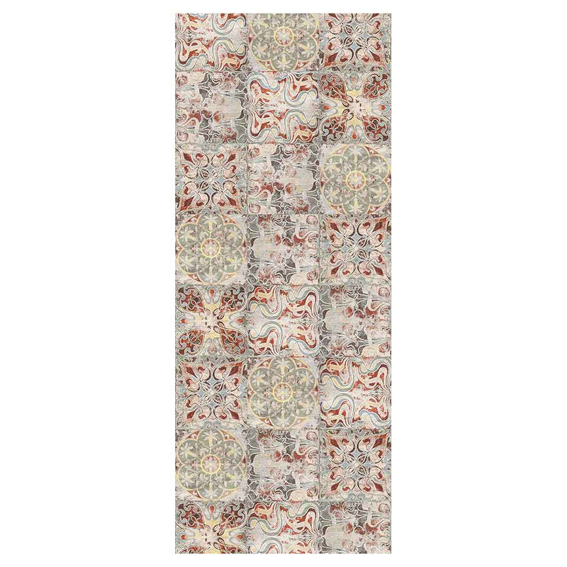 ANTIQUE FADED MOROCCAN TILE ROOM DIVIDER