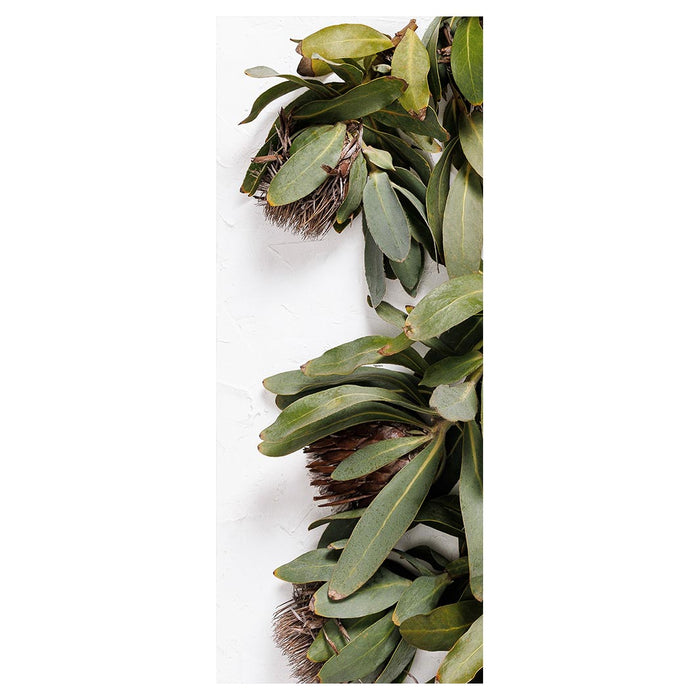 DRIED PROTEA WITH GREEN LEAVES ROOM DIVIDER