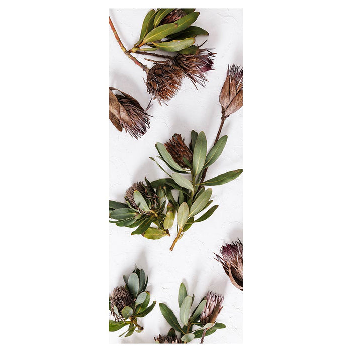 DRIED PROTEA WITH GREEN LEAVES ROOM DIVIDER