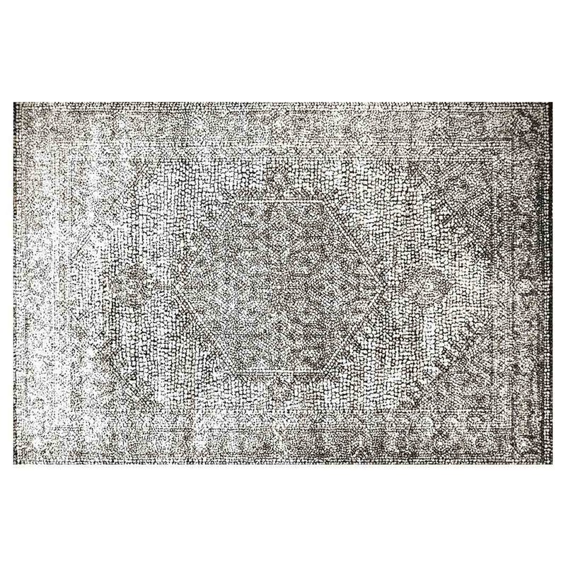 Grey Classic Rug CLASSIC GREY VINTAGE DISTRESSED RECTANGULAR RUG — Cape Rug, Home & Art