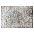 CLASSIC GREY VINTAGE DISTRESSED RECTANGULAR RUG
