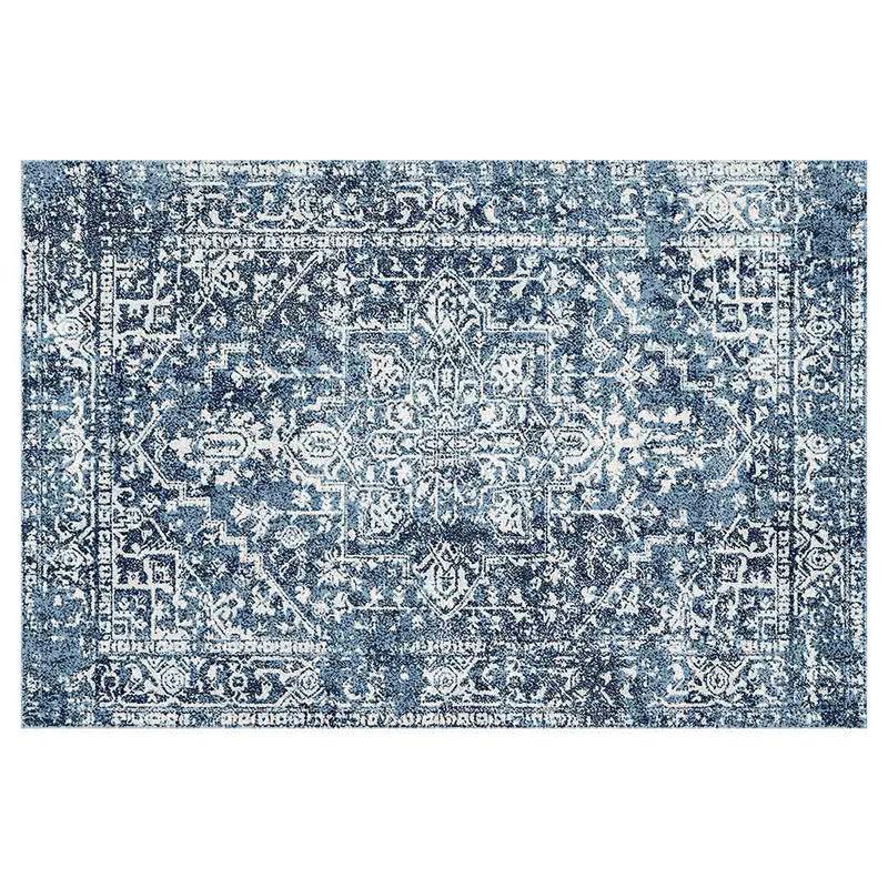 CLASSIC BLUE VINTAGE ORIENTAL RECTANGULAR RUG — Cape Rug, Home & Art