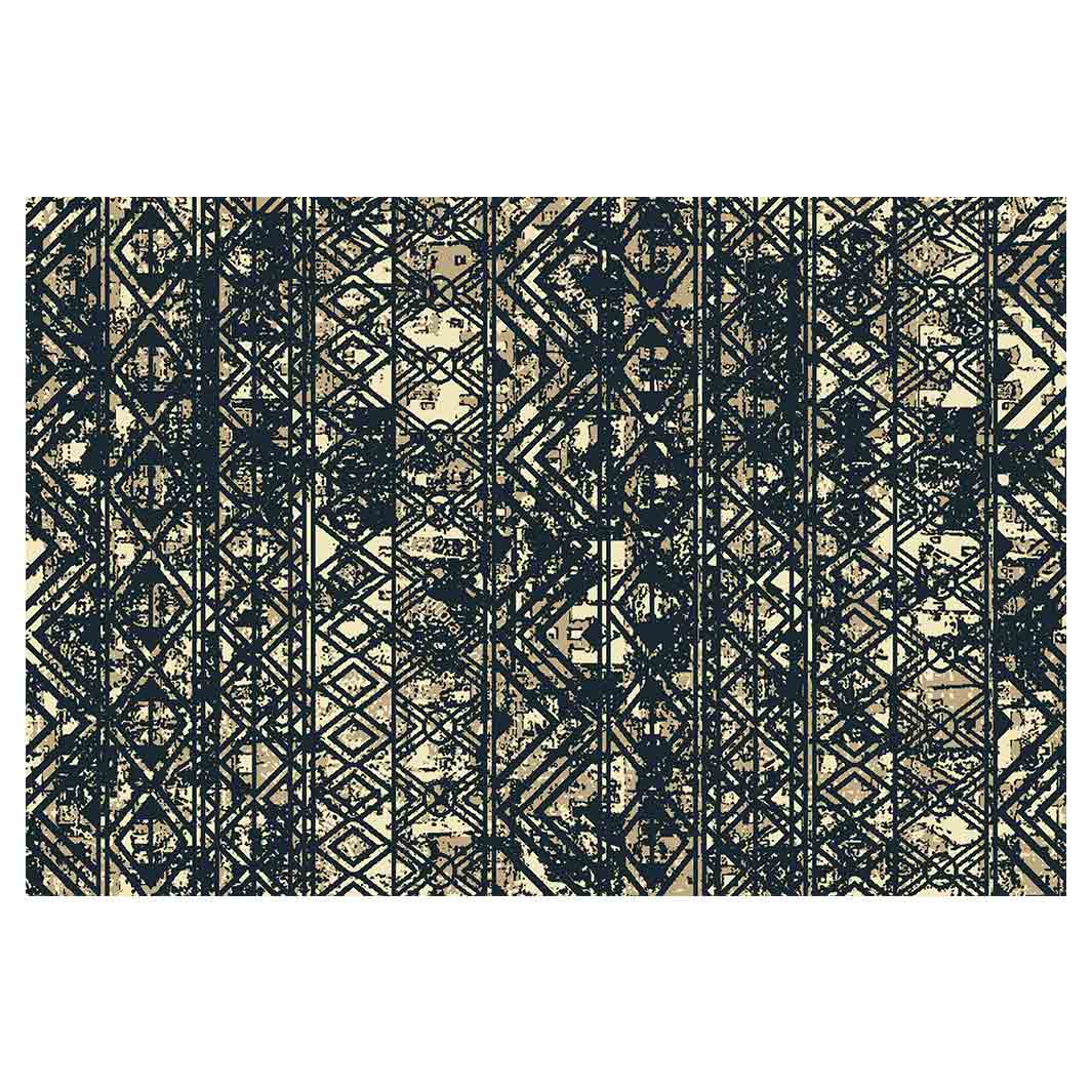 CLASSIC YELLOW AFRICAN TRIBAL PATTERN RECTANGULAR RUG — Cape Rug, Home ...