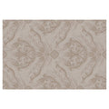 CLASSIC BEIGE RICH ORNAMENT PATTERN RECTANGULAR RUG
