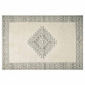 CLASSIC BEIGE NATURAL AZTEC RECTANGULAR RUG