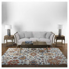 CLASSIC BLUE PERSIAN ACCENT RECTANGULAR RUG
