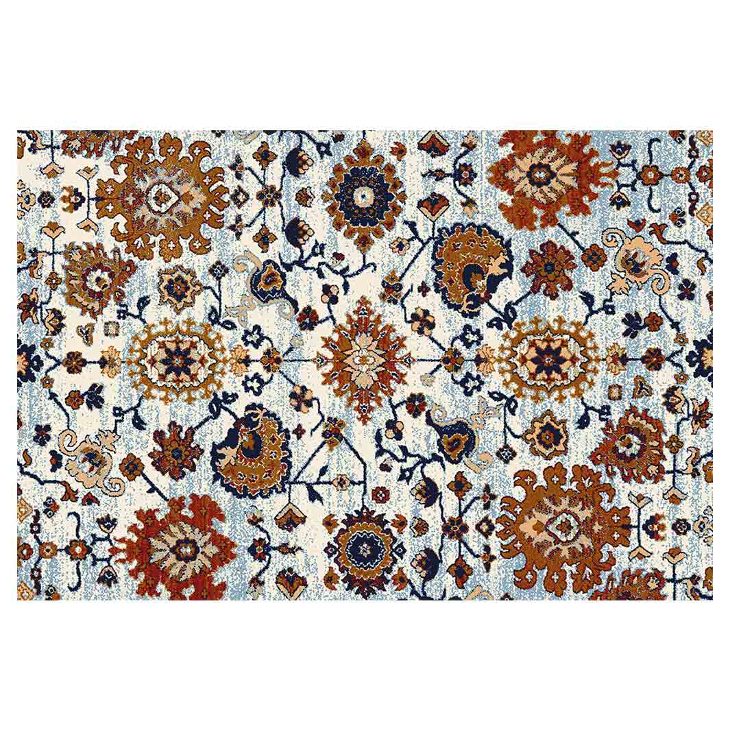 CLASSIC BLUE PERSIAN ACCENT RECTANGULAR RUG