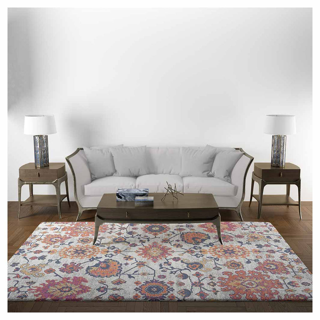 CLASSIC RED PERSIAN ACCENT RECTANGULAR RUG