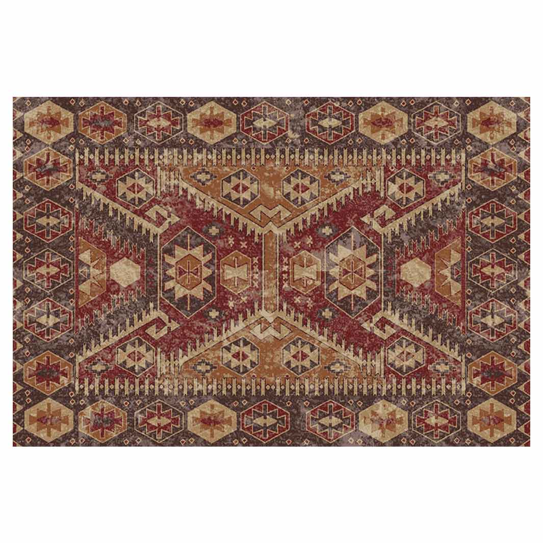 CLASSIC RED VINTAGE PERSIAN RECTANGULAR RUG