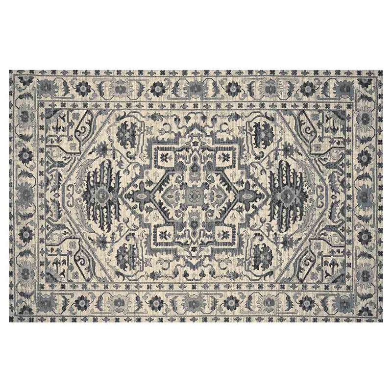 Grey Classic Rug CLASSIC GREY TRADITIONAL RECTANGULAR RUG — Cape Rug, Home & Art