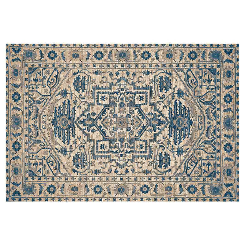 CLASSIC BLUE TRADITIONAL RECTANGULAR RUG
