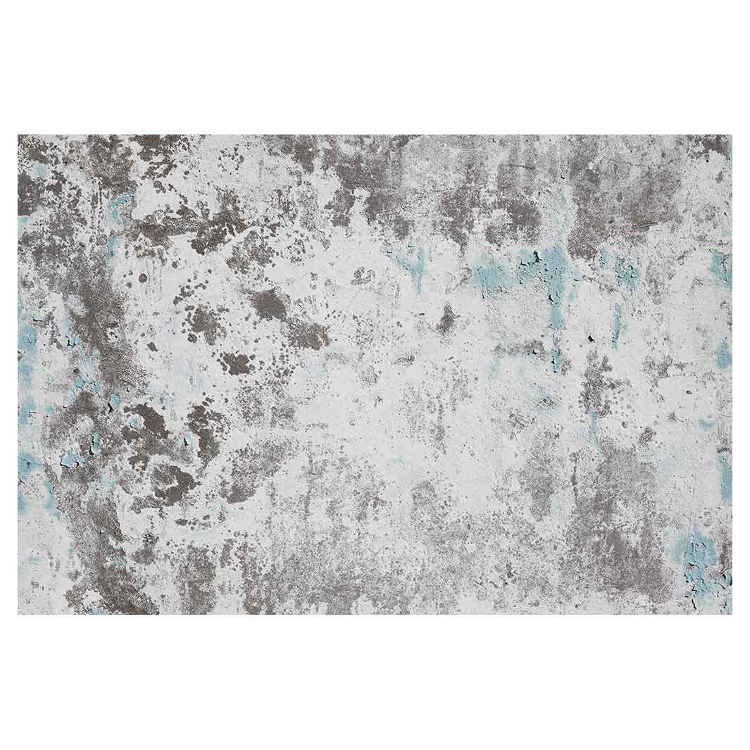 CONTEMPORARY GREY LIGHT VINTAGE CONCRETE RECTANGULAR RUG