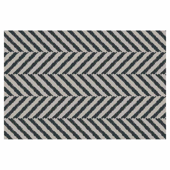 CONTEMPORARY GREY NATURAL TONED MINIMALISTIC LINES RECTANGULAR RUG