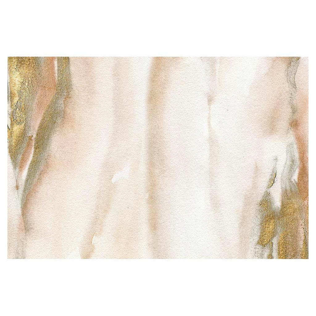 MODERN BEIGE SAND DUNE WATERCOLOUR RECTANGULAR RUG