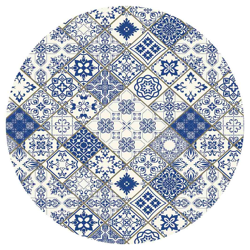 PATTERN BLUE DIAMOND LISBON CHEESEBOARD