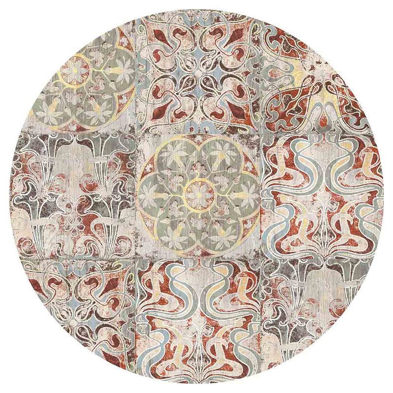 ANTIQUE FADED MOROCCAN TILE CHEESEBOARD