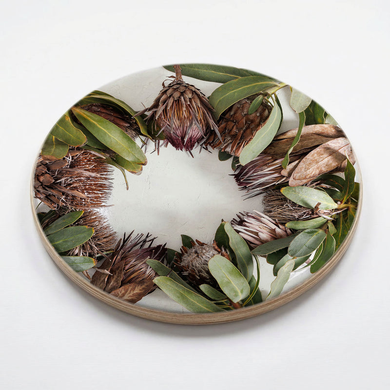 DRIED PROTEA ARRANGEMENT CHEESEBOARD