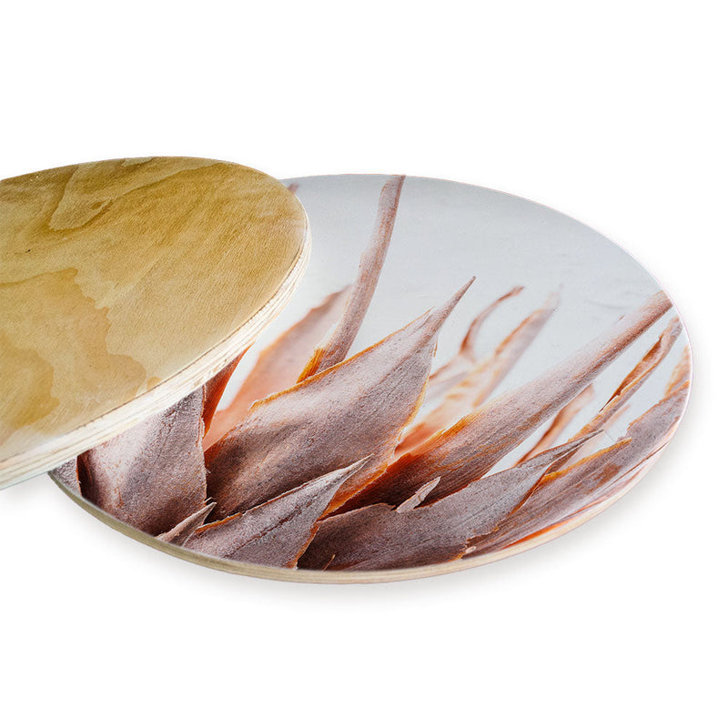 DRIED RUSTIC PINK PROTEA CHEESEBOARD