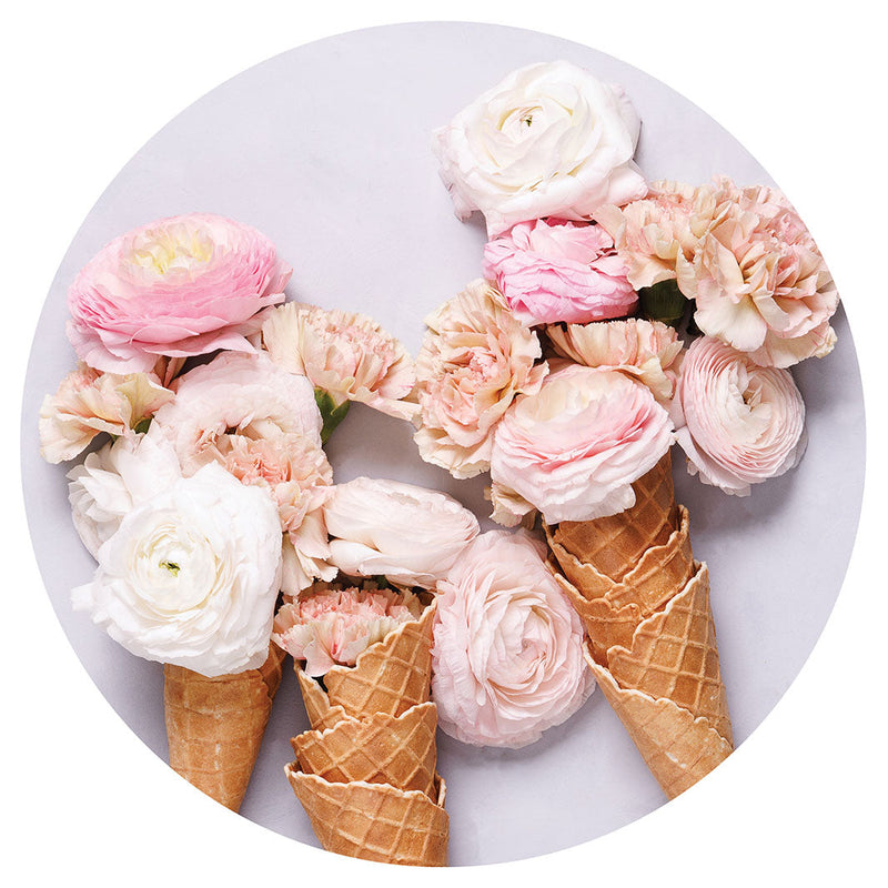 PEONIES AND WAFFLE CONES CHEESEBOARD