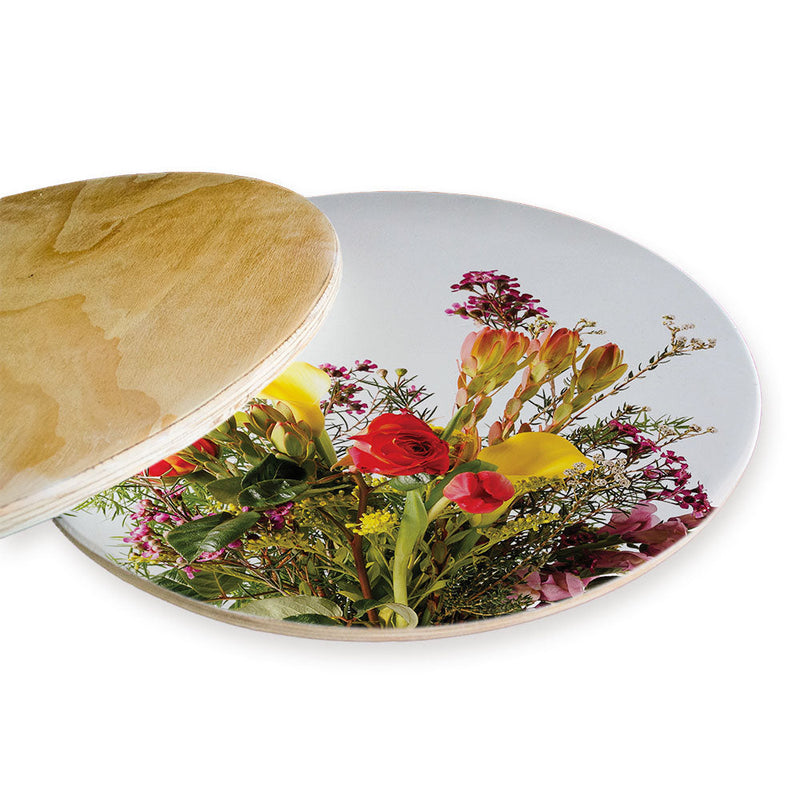 MIXED FLOWERS CHEESEBOARD