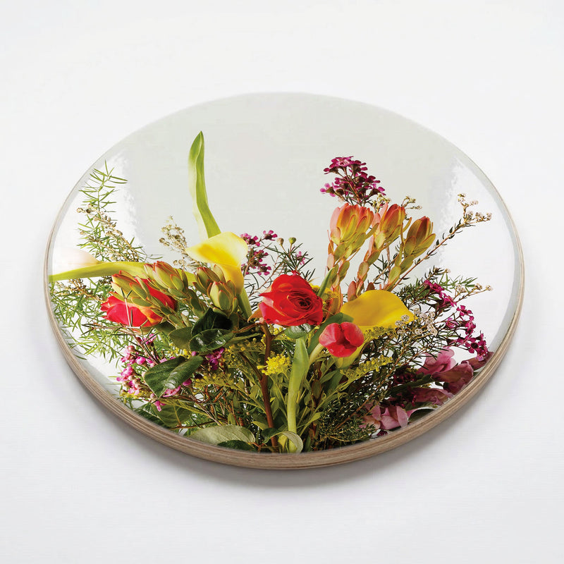 MIXED FLOWERS CHEESEBOARD