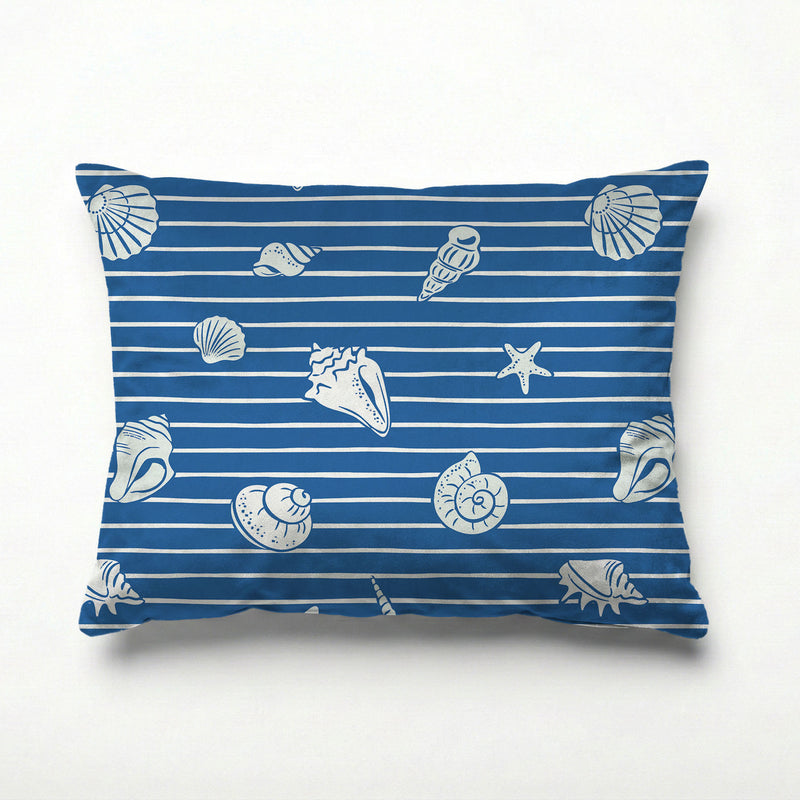 SEASHELL STRIPES SCATTER CUSHION