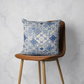 PATTERN BLUE DIAMOND LISBON SCATTER CUSHION