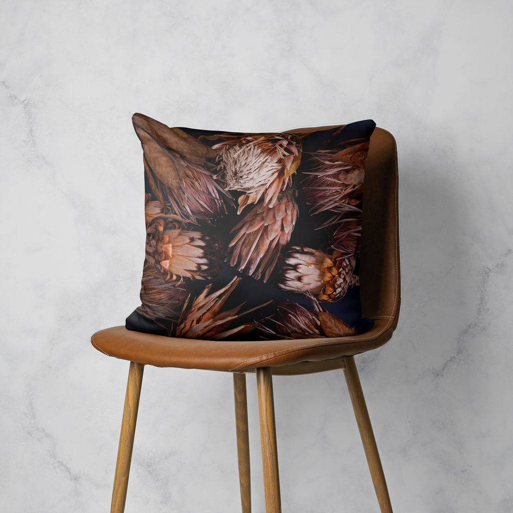 GOLDEN BROWNS PROTEAS SCATTER CUSHION
