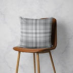 SLATE TARTAN SCATTER CUSHION